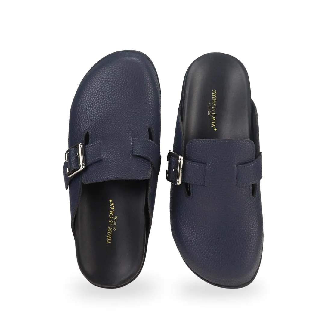 [20% off at cart][Unisex] Closed Toe Buckle Clog Sandals