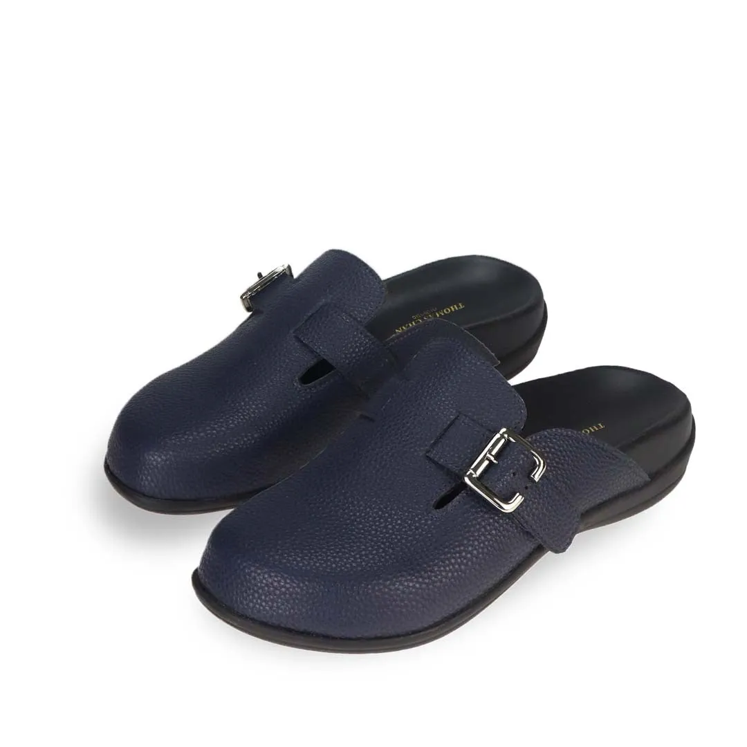 [20% off at cart][Unisex] Closed Toe Buckle Clog Sandals