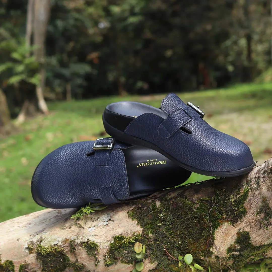 [20% off at cart][Unisex] Closed Toe Buckle Clog Sandals