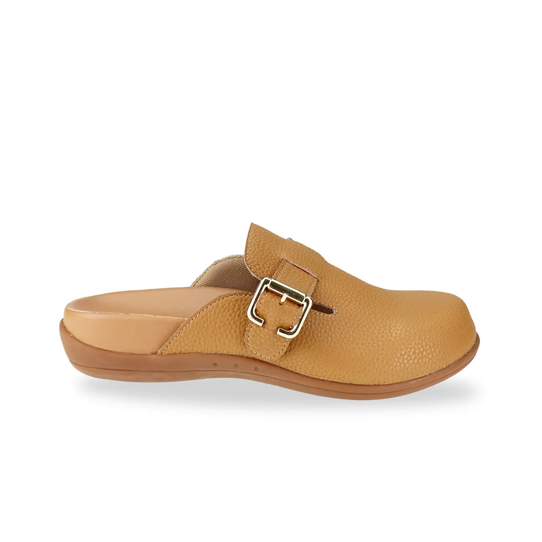[20% off at cart][Unisex] Closed Toe Buckle Clog Sandals