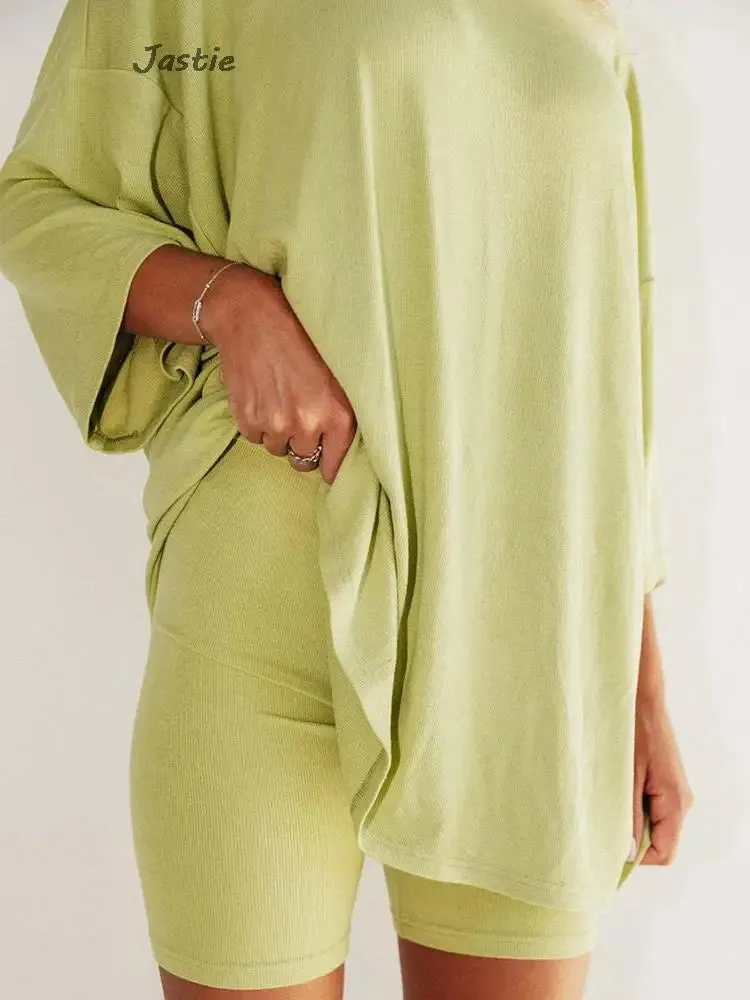 2024 Summer Sport Women Short Set - Big Size Casual Suit