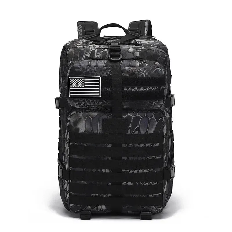 50L Tactical Backpack - Waterproof Outdoor Adventure