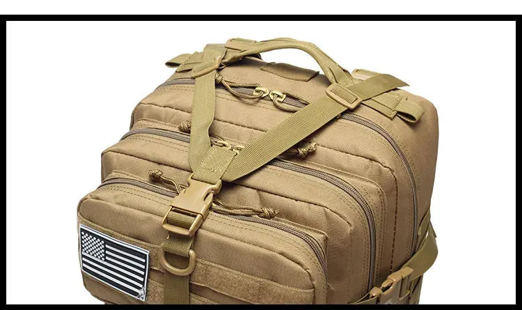 50L Tactical Backpack - Waterproof Outdoor Adventure