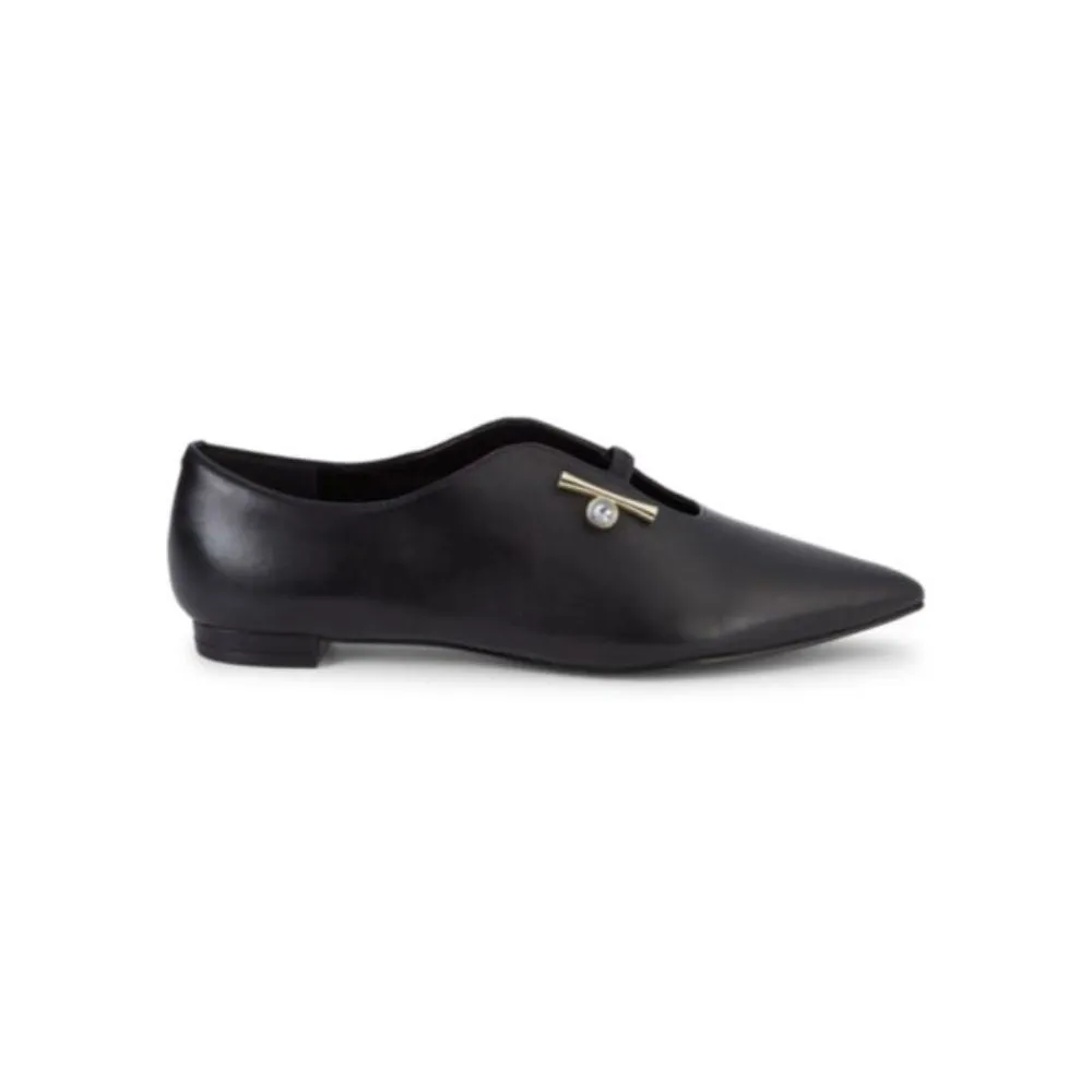 Aboveall Black Nine West Flat I-1-112441