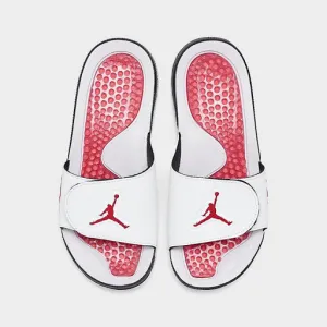 Air Jordan Hydro 5 Retro Slides "Fire Red Reflective" (555501-101)