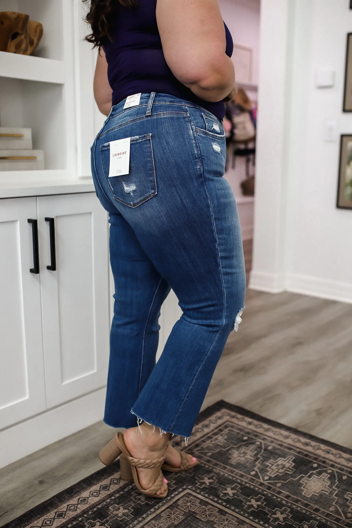 Approachable Kick Flare Jeans Plus/Reg