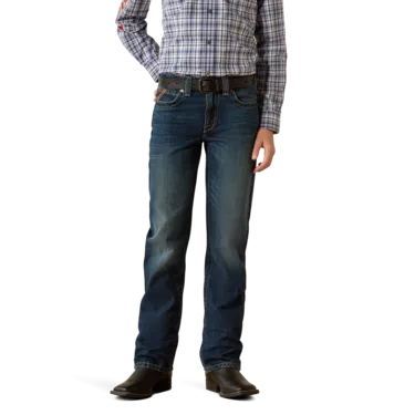 Ariat Boys B5 Slim Nate Straight Leg Jeans - Cyclone