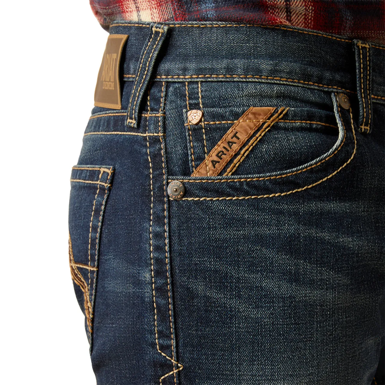 Ariat Men's M8 Gunner Slim Leg Jeans, Nightingale