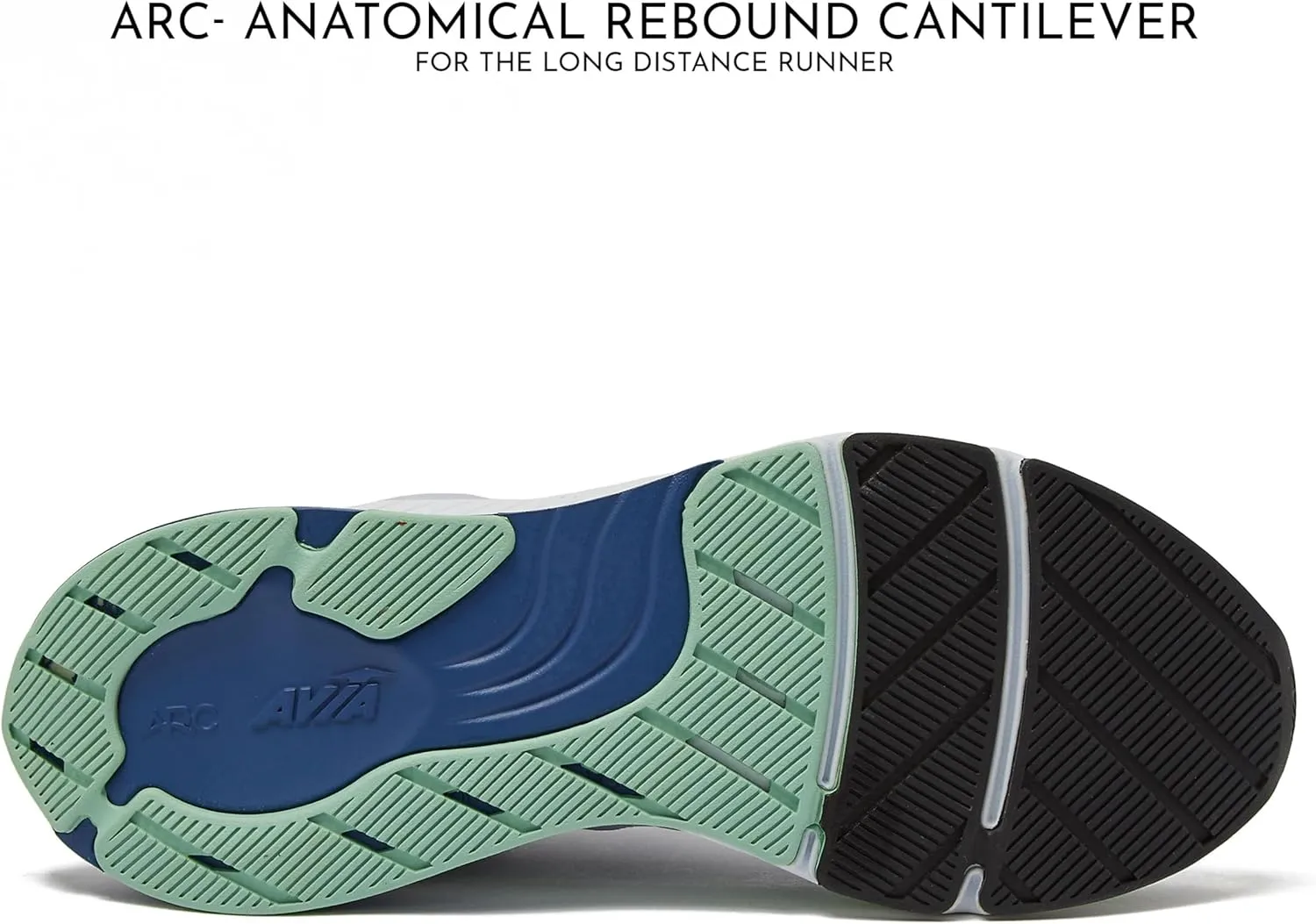 Avia Run Swift Womens Running Shoes, Lightweight Breathable Mesh Womens Shoes, High Performance Womens Running Shoes - Black, White, Blue or Grey
