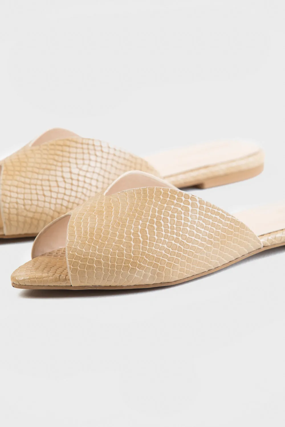 Beige Flats