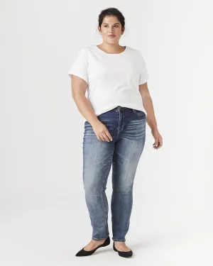 Bethany Straight Leg Jean | Medium Wash