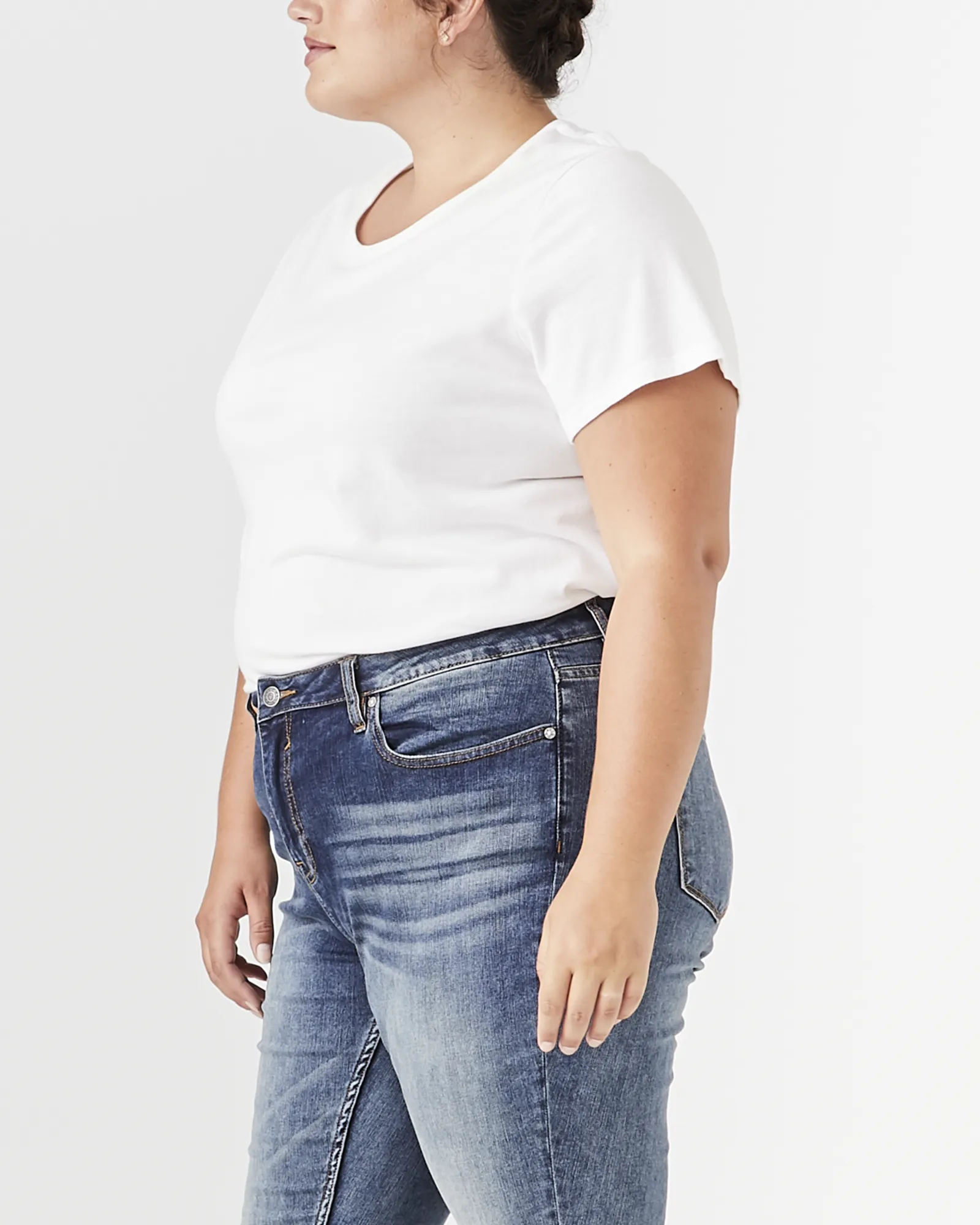 Bethany Straight Leg Jean | Medium Wash