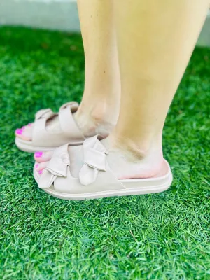 Billie Sandals- Nude/Dusty Pink