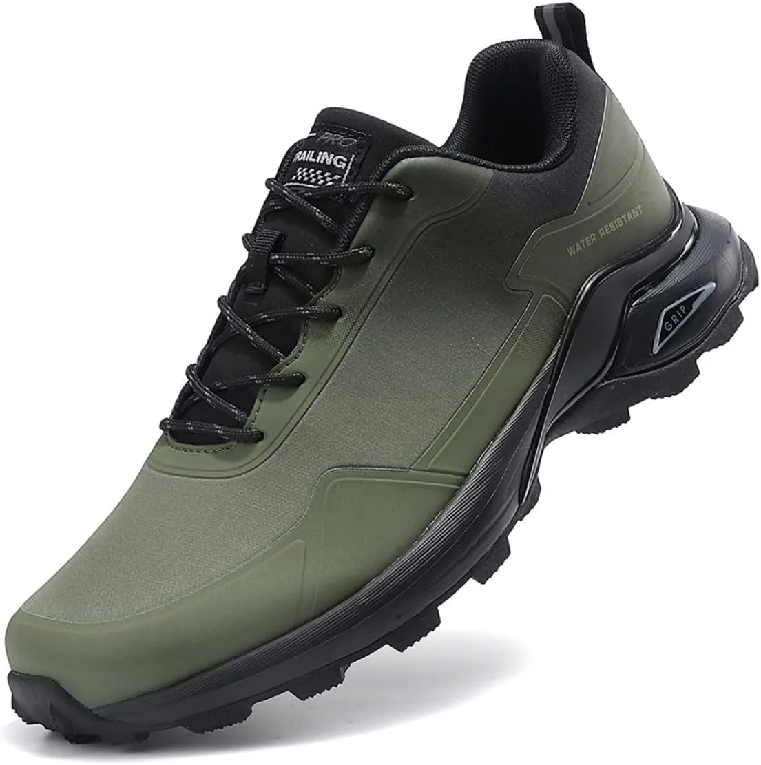 Bitiger Men's Trail Running Waterproof: Lightweight Outdoor Sneakers for Backpacking Trips