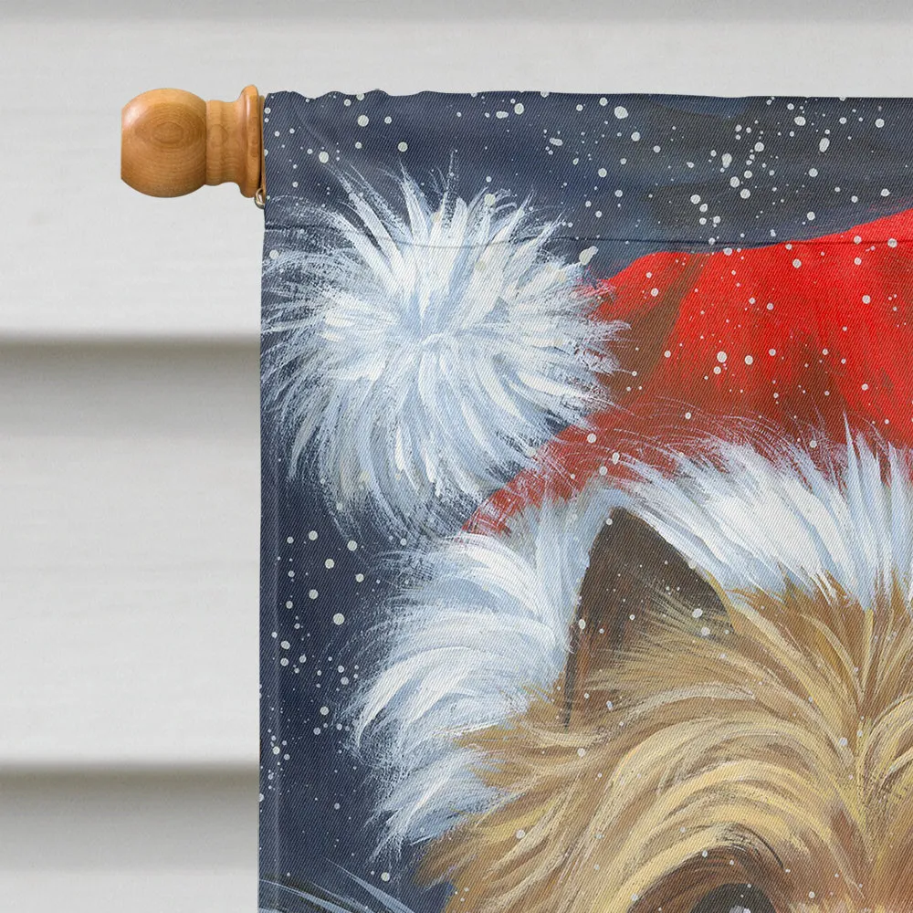 Cairn Terrier Christmas Red Boots Flag Canvas House Size PPP3058CHF