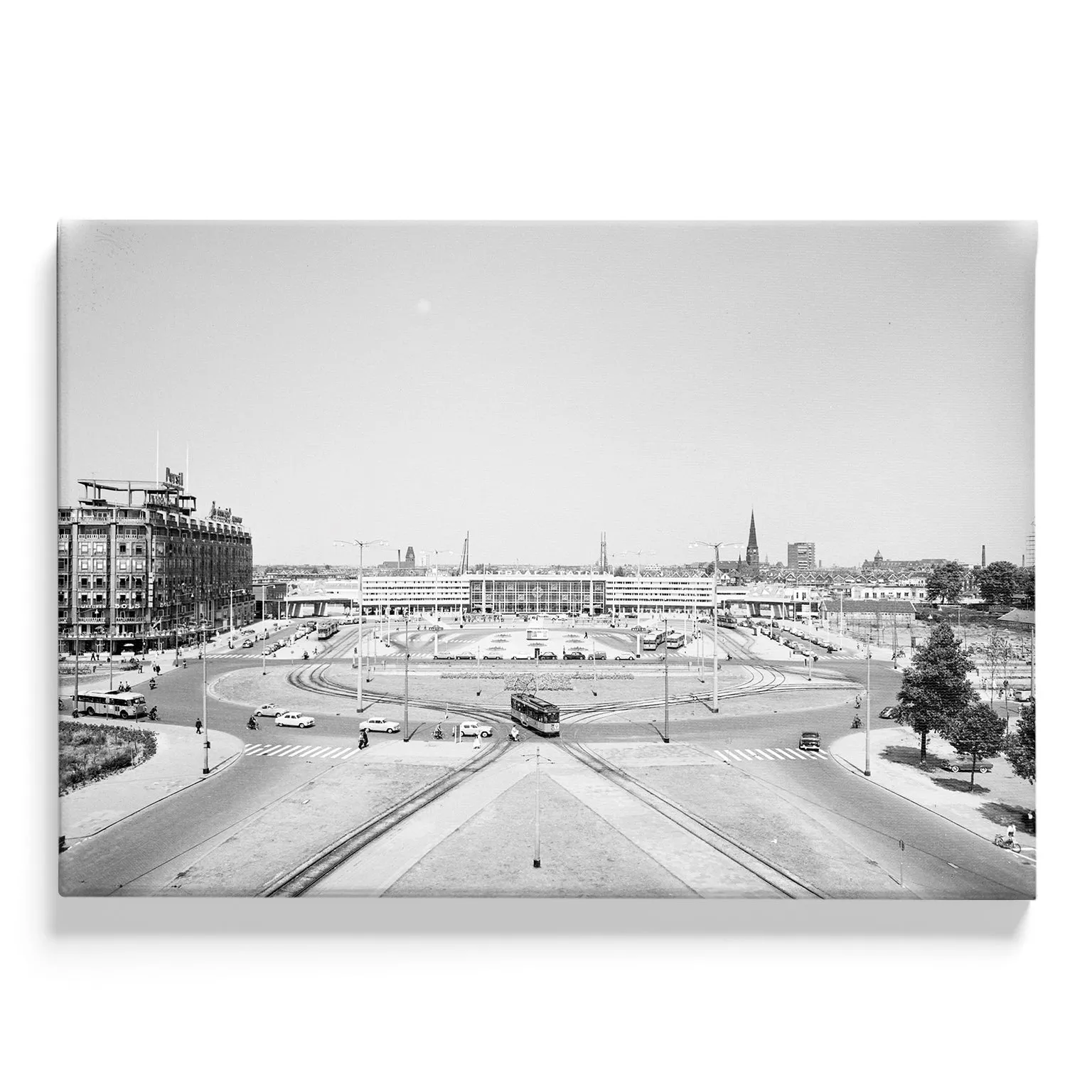 Centraal Station Rotterdam '57 Zonder Witrand