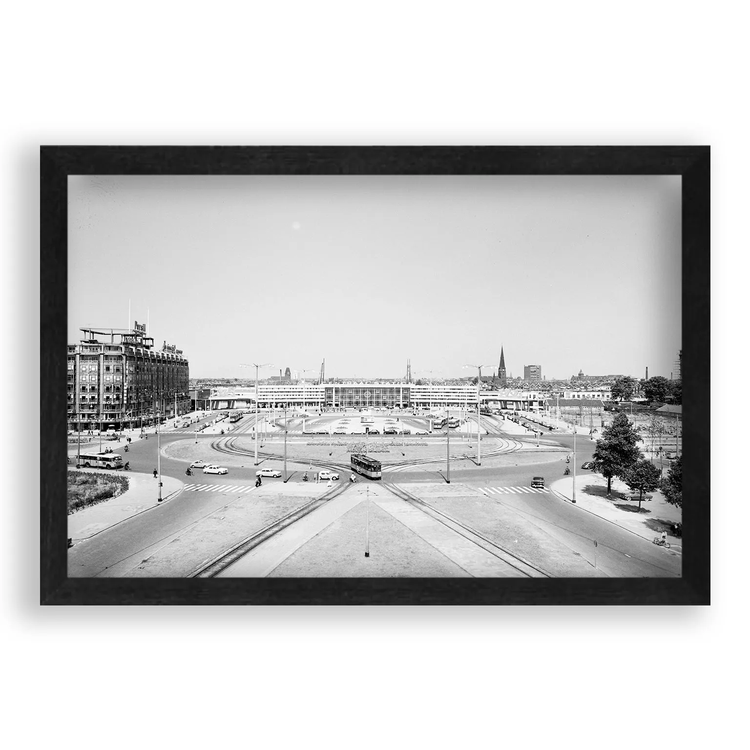 Centraal Station Rotterdam '57 Zonder Witrand