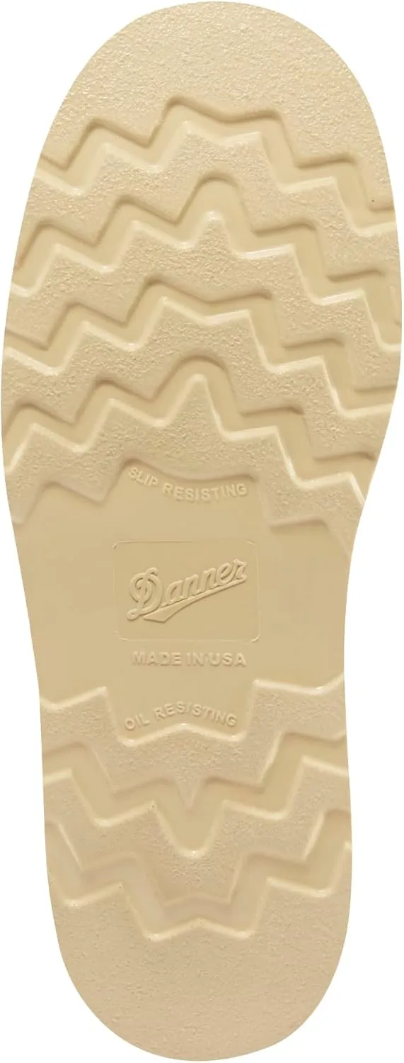 Danner 6 Bull Run Moc Toe Work Boots for Men - Oiled Full-Grain Leather Upper with Non Slip Wedge Outsole and 3-Density Cushion Footbed, EH Resistant