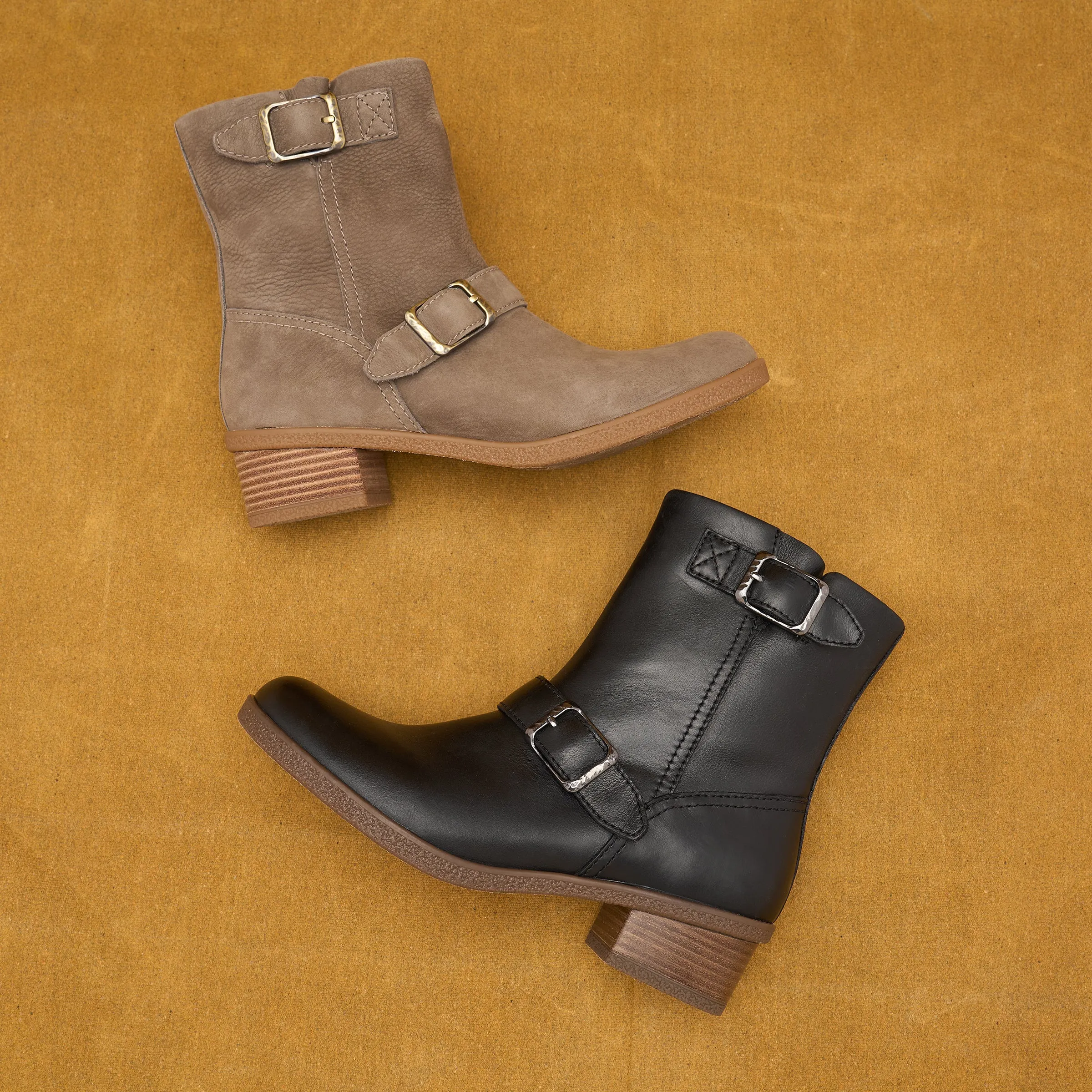 Delphine Stone Waterproof Nubuck