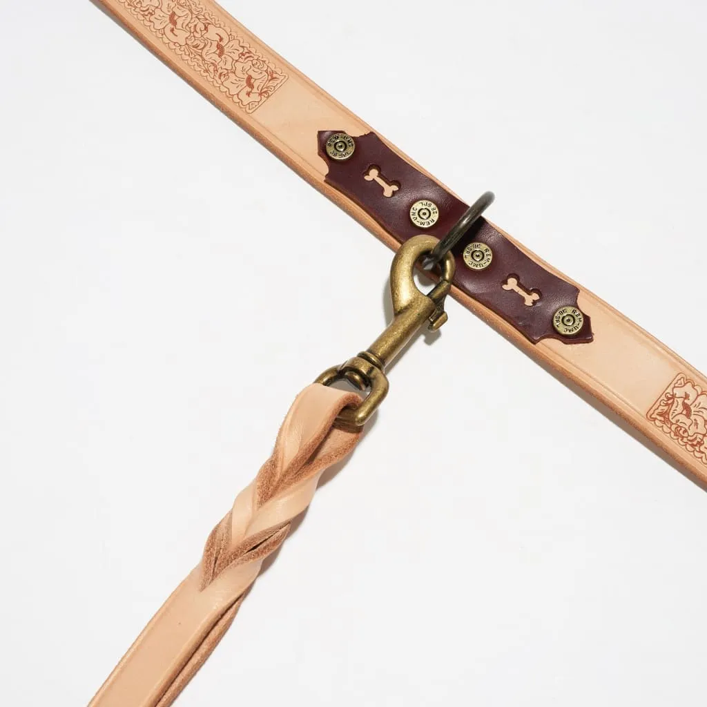 Deluxe Leather Dog Collar