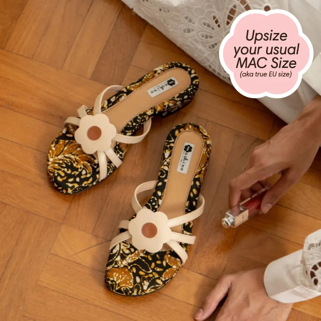Dream in Hana Batik Daun Flats
