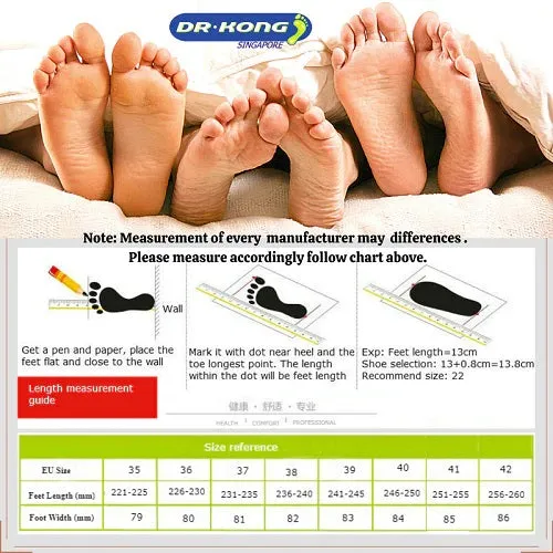 DR.KONG WOMEN COMFORT FLAT SHOES DK-W1001864-LBE(RP : $189)
