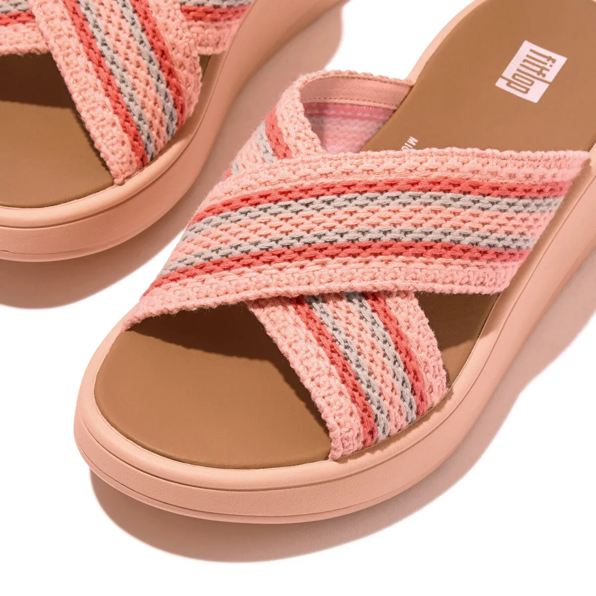 F-MODE Crochet Flatform Cross Slides