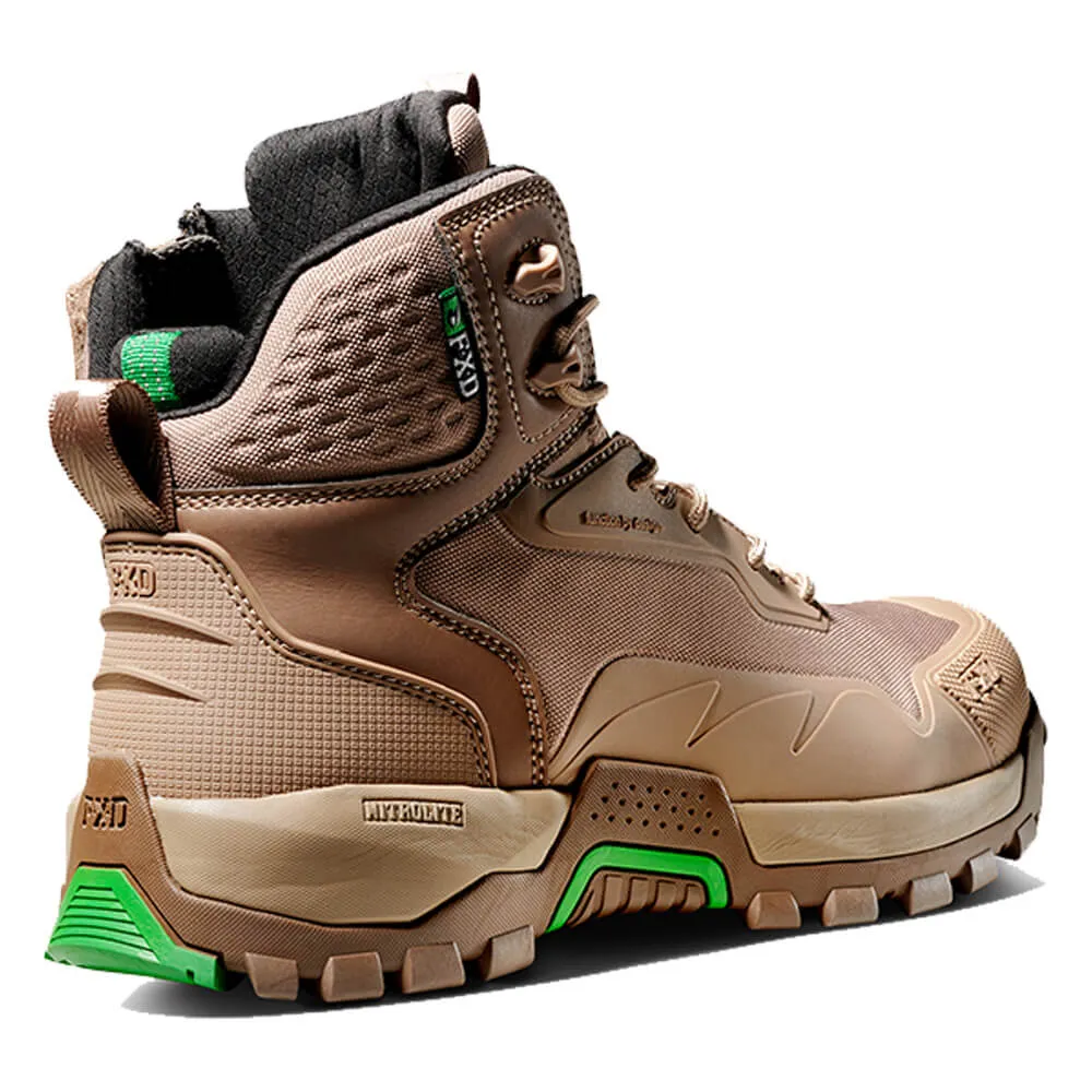 FXD WB6 4.5" Work Boots Stone
