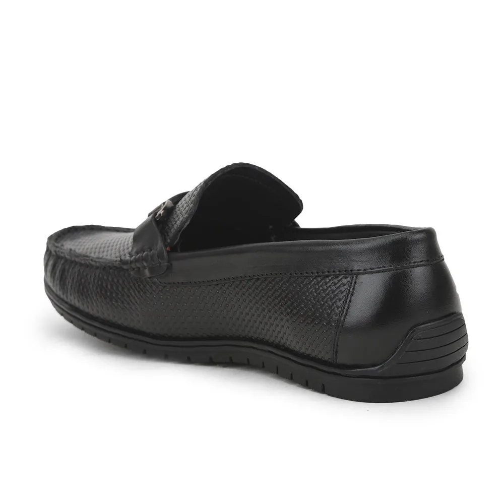 Healers Casual (Black) Non lacing Loafers Shoes For Men RNL-35 By Liberty