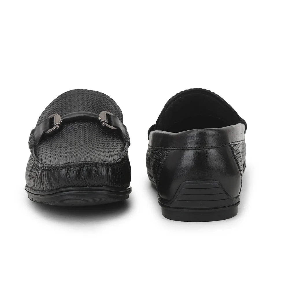 Healers Casual (Black) Non lacing Loafers Shoes For Men RNL-35 By Liberty