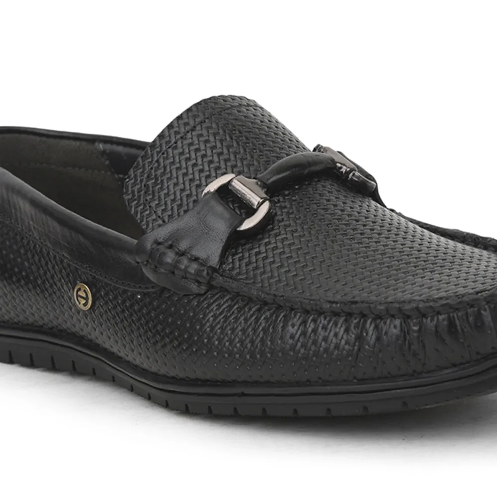 Healers Casual (Black) Non lacing Loafers Shoes For Men RNL-35 By Liberty