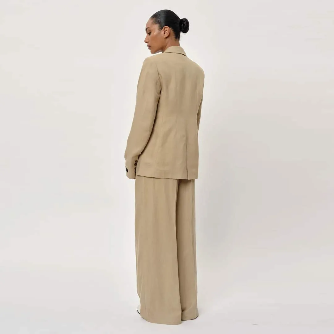 HERSKIND Oprah blazer jakke - beige