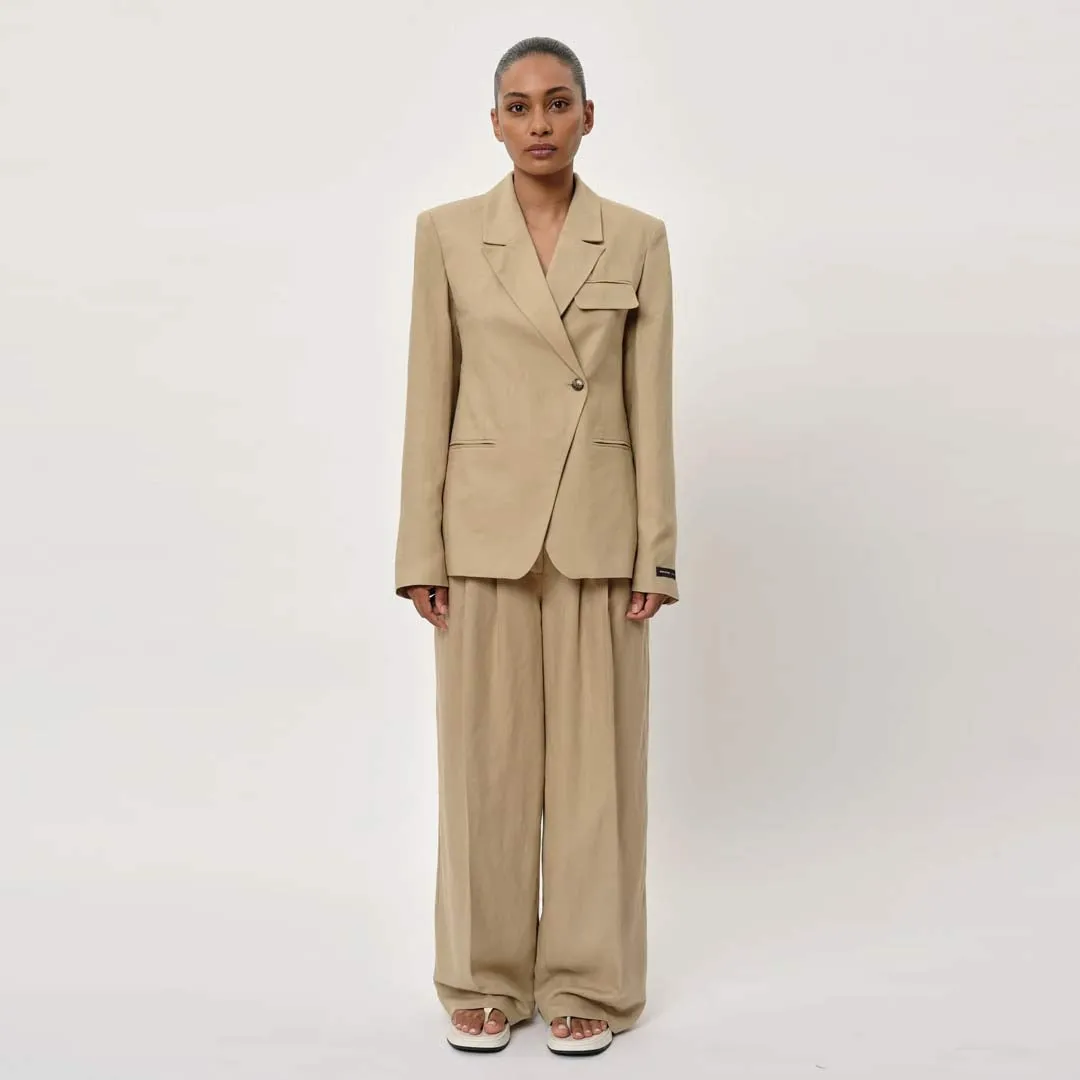 HERSKIND Oprah blazer jakke - beige