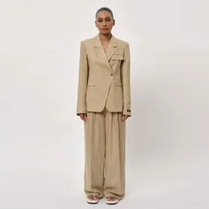 HERSKIND Oprah blazer jakke - beige