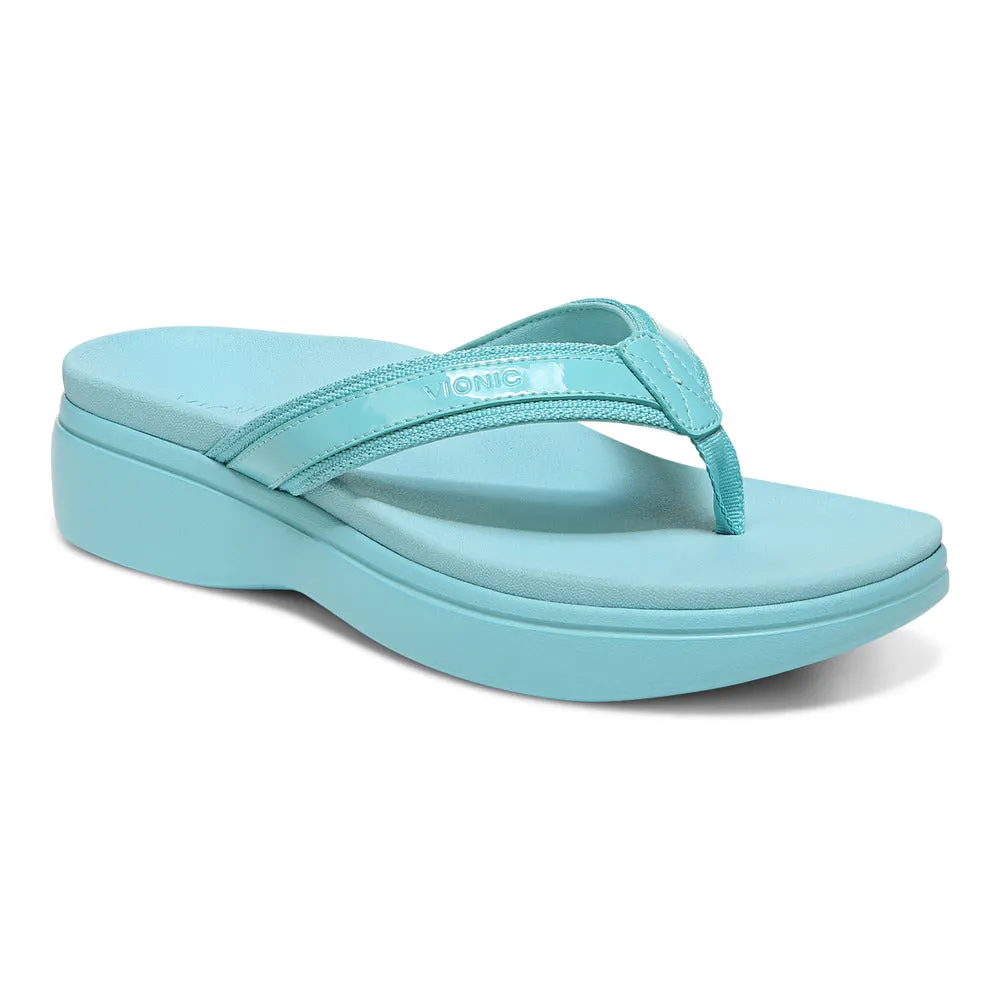 High Tide Platform Sandal - Aqua