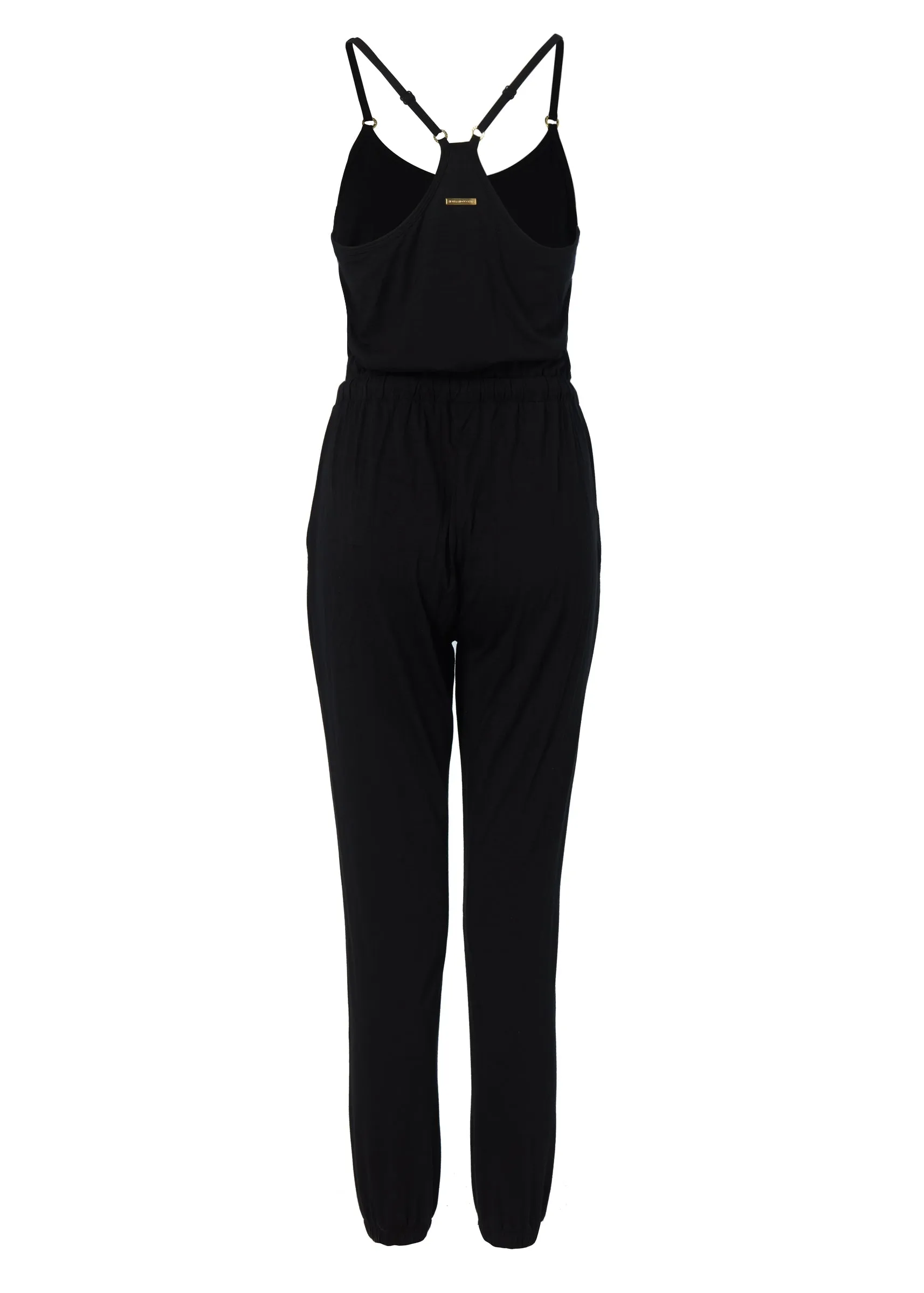 Iconic Jersey Jumpsuit (Black)