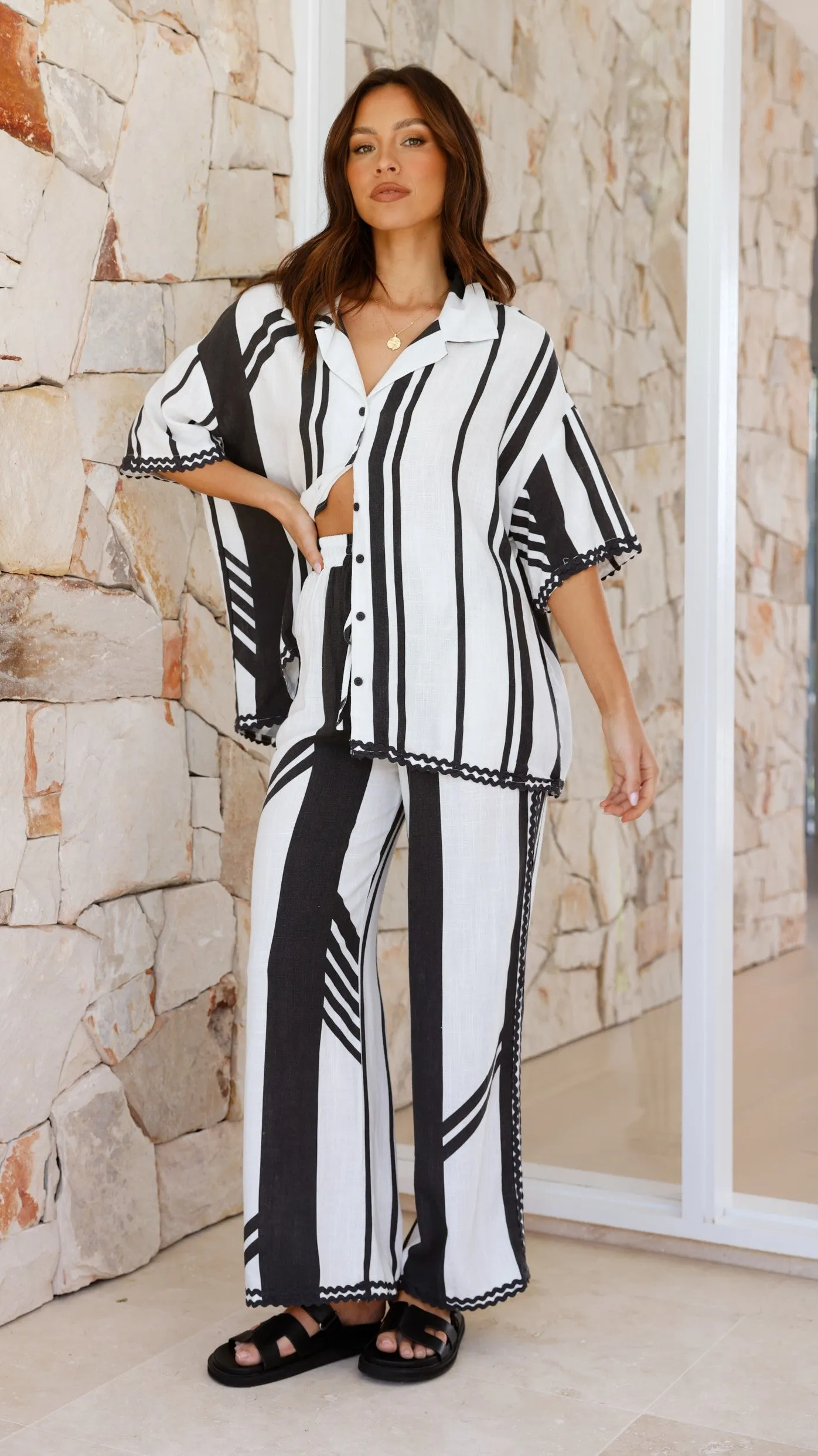 Jacquez Pants - Norway Stripe