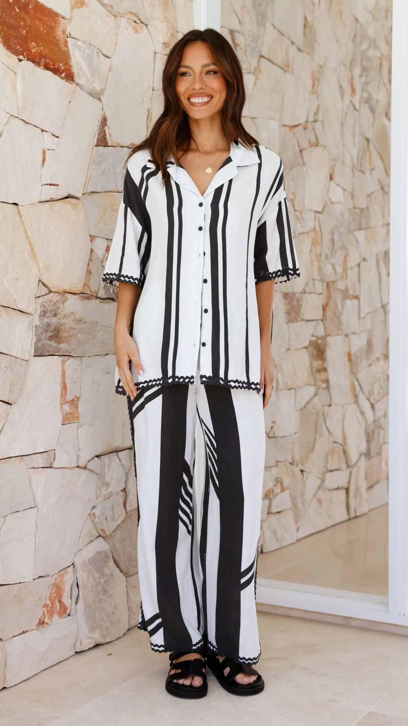 Jacquez Pants - Norway Stripe