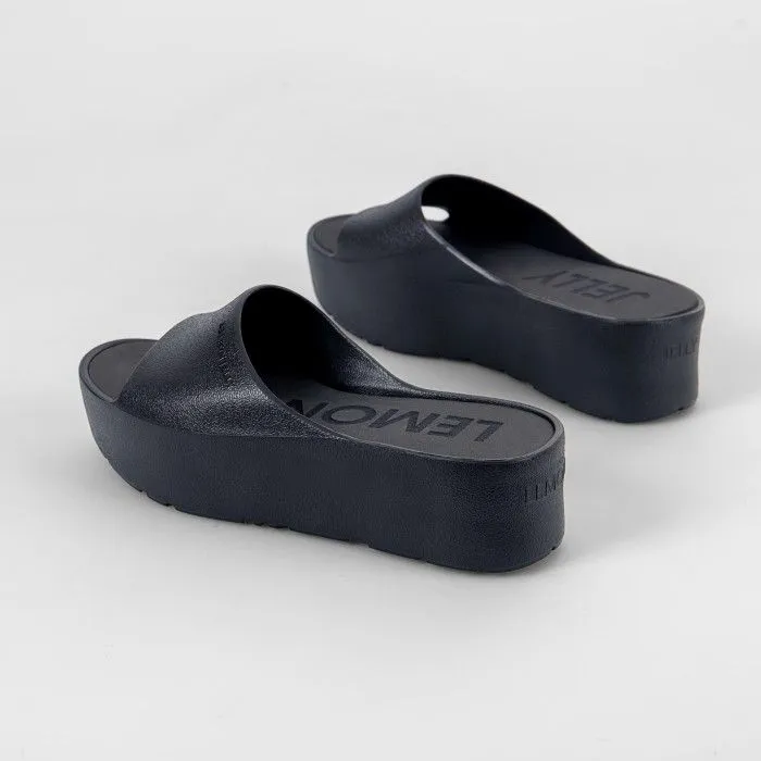 Lemon Jelly Sunny One Strap Wedge