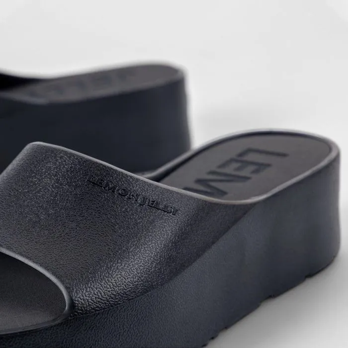 Lemon Jelly Sunny One Strap Wedge
