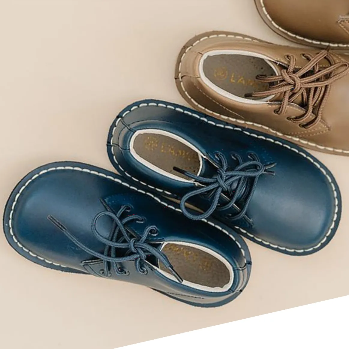 Logan Mid-Top Lace Up Boot | F920 Navy