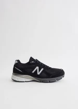 MADE in USA 990v4 'Black Silver' Sneakers