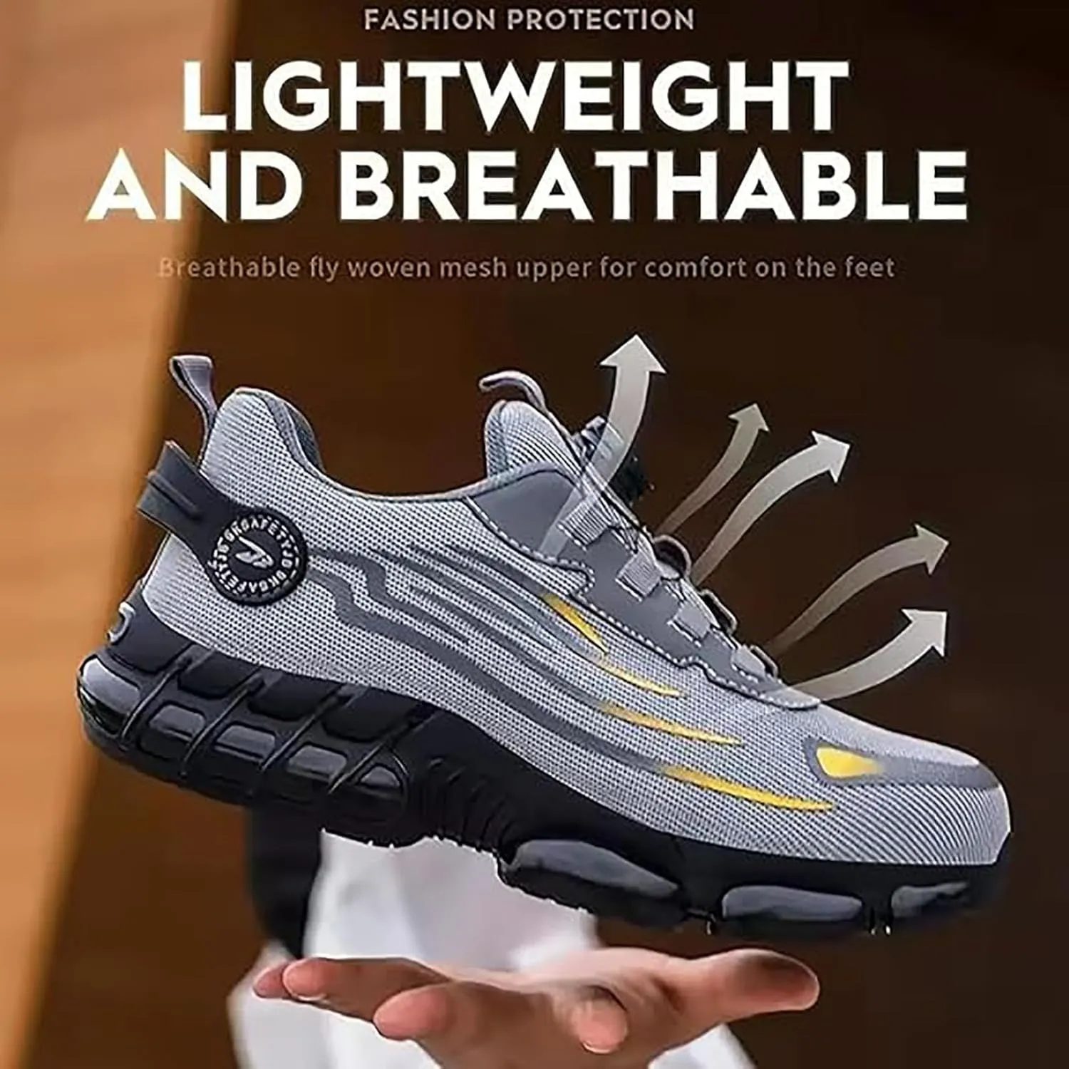 Noozier Safety Shoes, Noozier Safety Shoes Mens Steel Toe, SafeStep The Most Comfortable Steel Toe Shoe, Evontiras Steel Shoe 3 Inch Taller