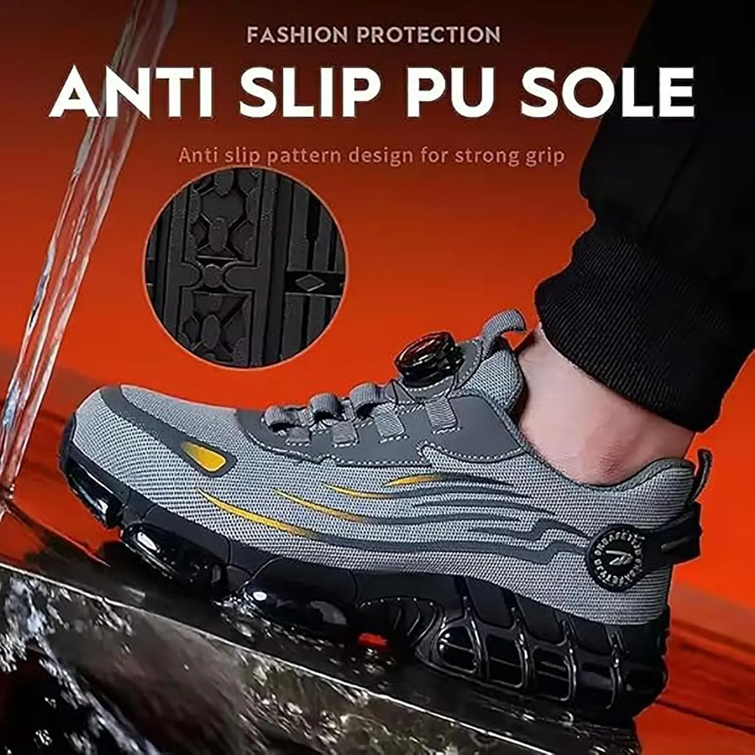 Noozier Safety Shoes, Noozier Safety Shoes Mens Steel Toe, SafeStep The Most Comfortable Steel Toe Shoe, Evontiras Steel Shoe 3 Inch Taller