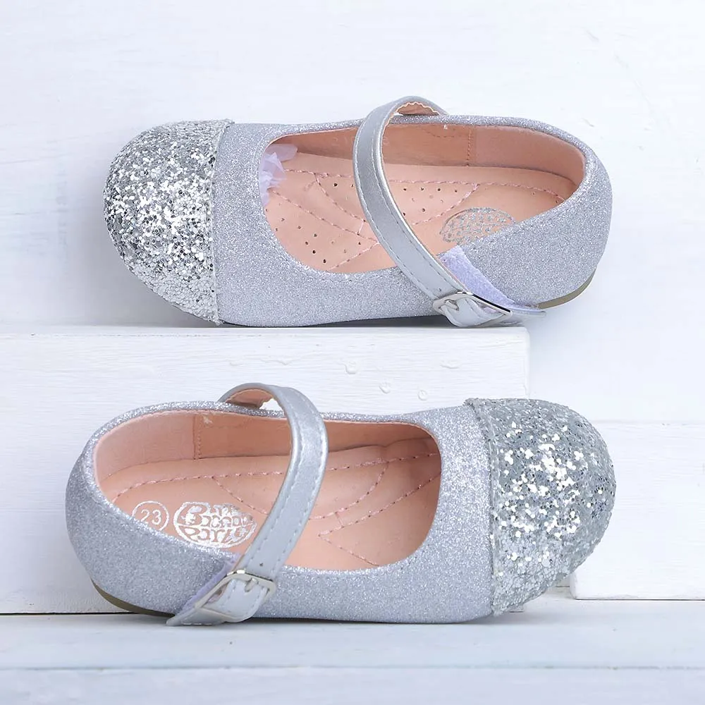 Pump For Girls - Silver