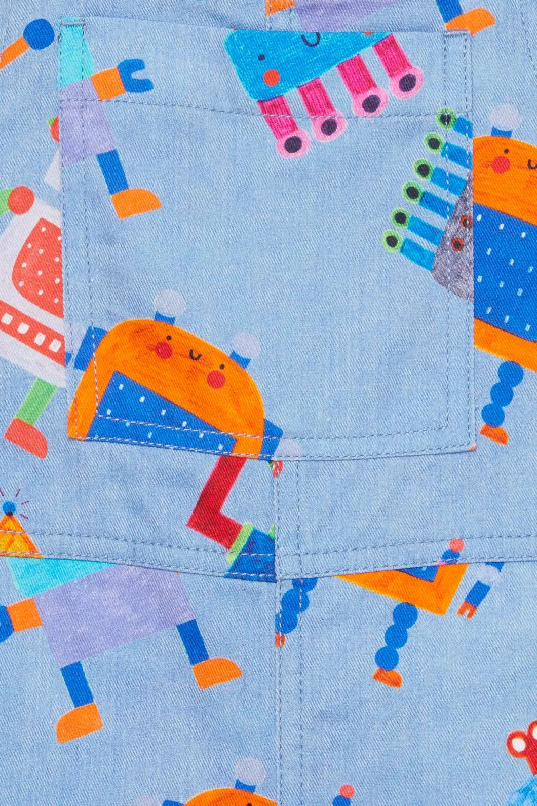Robots Kids Overalls