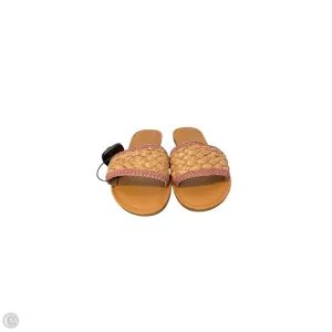 Shoes Flats By Universal Thread In Brown, Size: 7.5