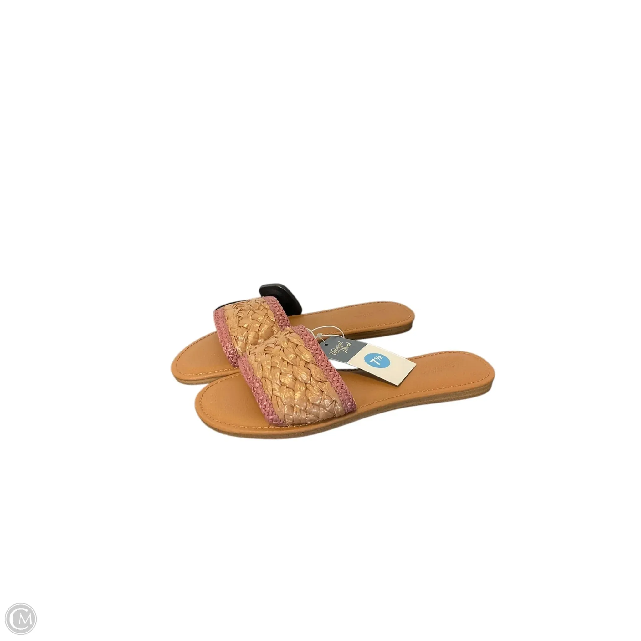 Shoes Flats By Universal Thread In Brown, Size: 7.5