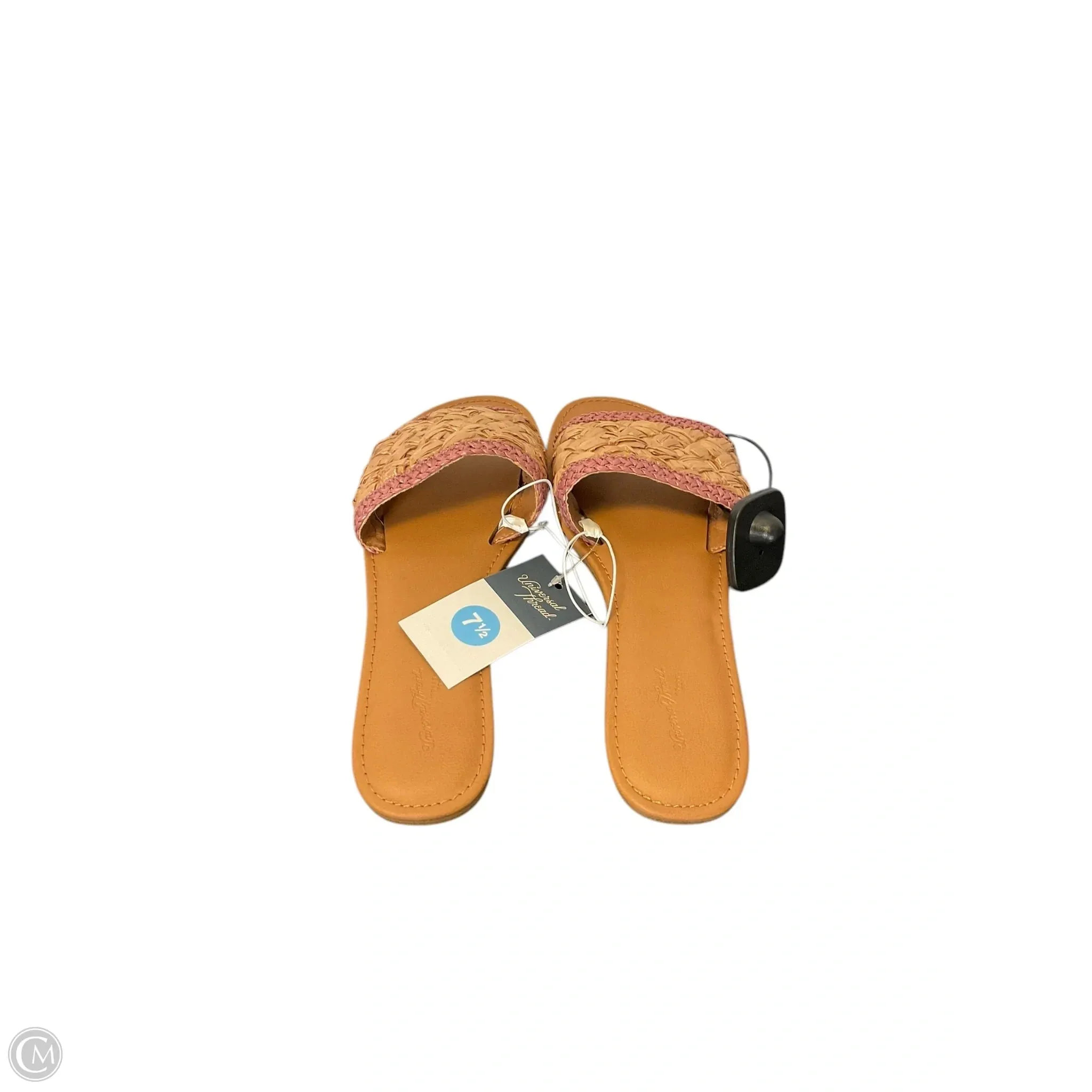 Shoes Flats By Universal Thread In Brown, Size: 7.5