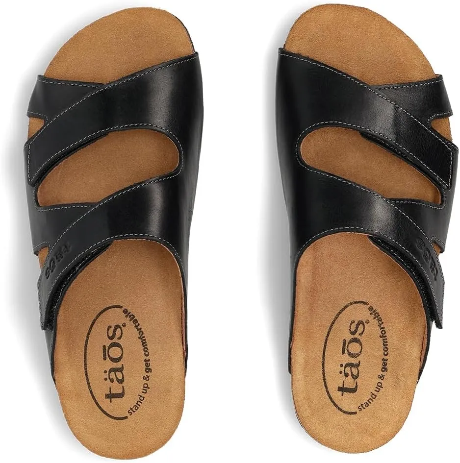 Taos Casita Black Leather Women's